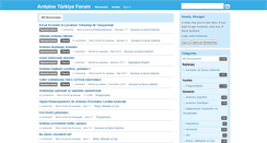 Desktop Screenshot of forum.arduinoturkiye.com